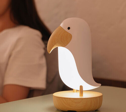 BRUNO 【大きなくちばしがかわいい】トゥーカンライト オオハシ ホワイト 3,500円（税込）
